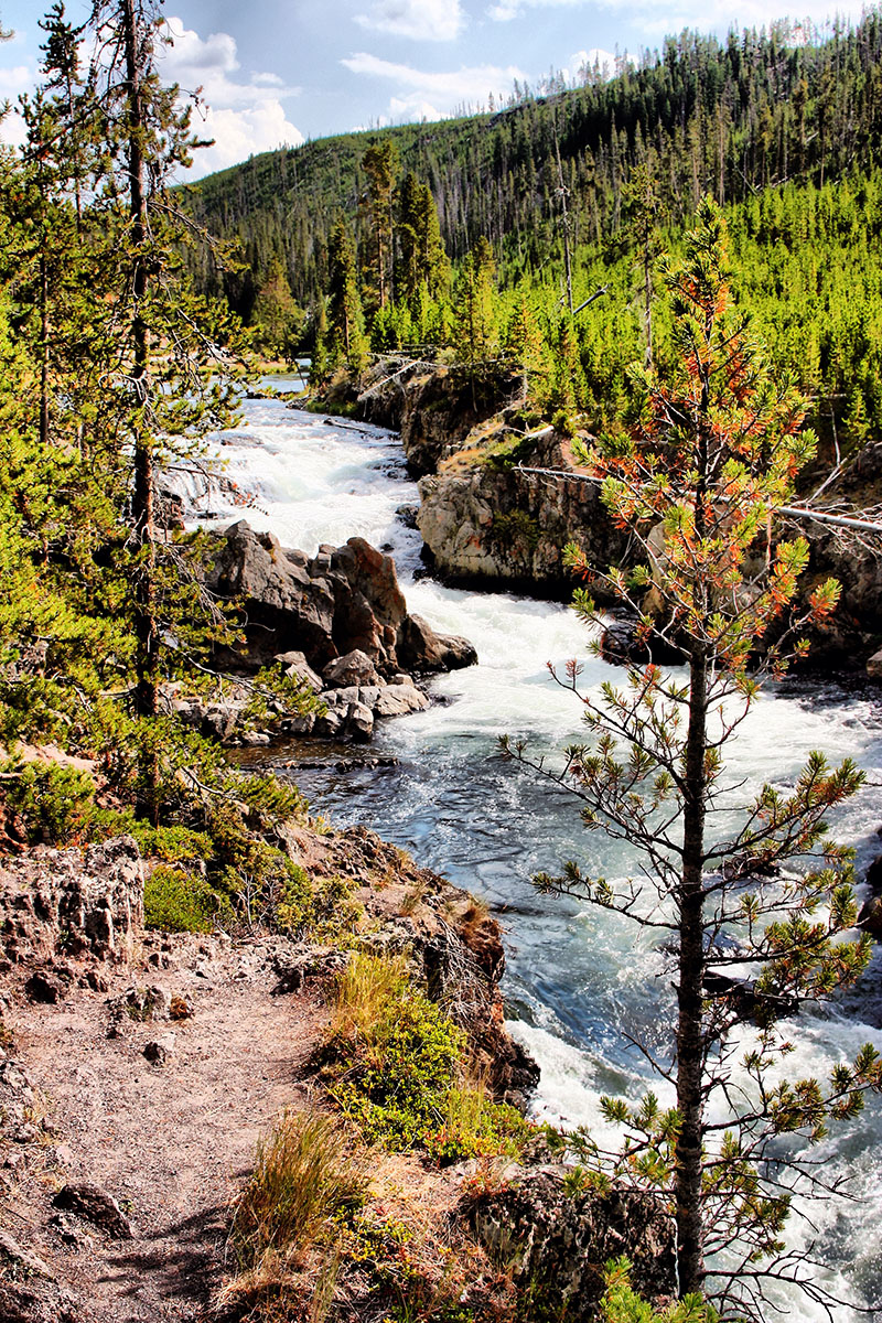 Firehole Falls